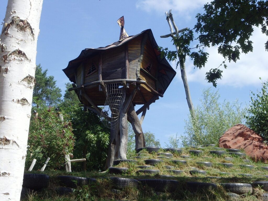 treehouse, amusement park, observation tower, treehouse, treehouse, treehouse, treehouse, treehouse