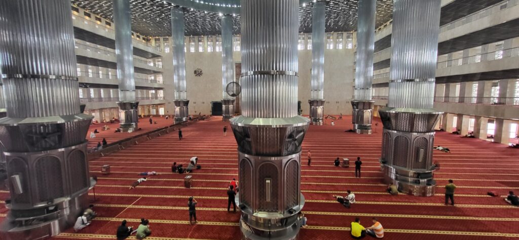 Istiqlal Moschee in Jakarta