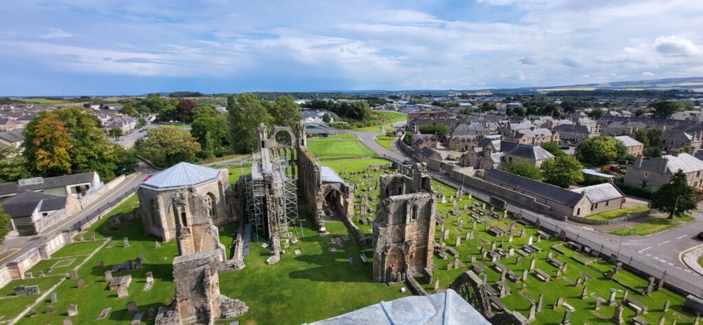 Die beeindruckenden Ruinen der Kathedrale von Elgin