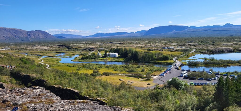 Die Landschaft um Thingvellir