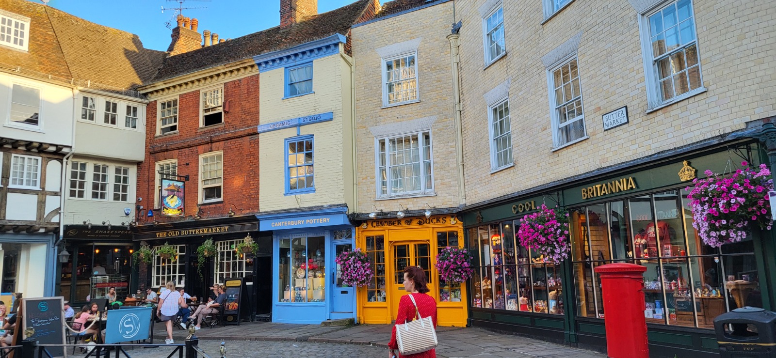 Pub am Buttermarkt in Canterbury