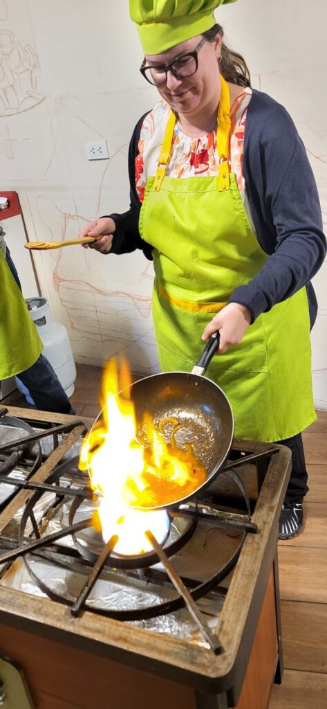 Traditioneller Kochkurs in Arequipa Peru zur Zubereitung der peruanischen Küche